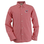 UGA YOUTH Long-Sleeved Dress Shirt - Red FINAL SALE