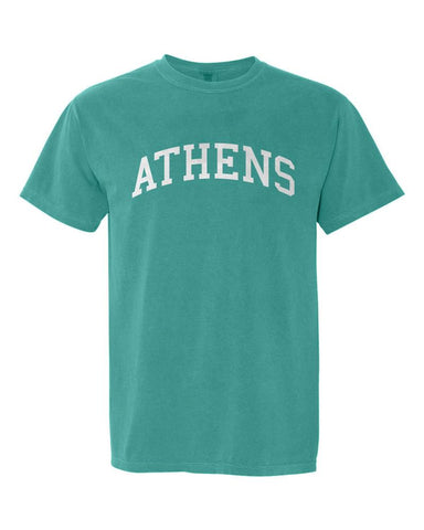 Athens, Georgia Comfort Colors T-Shirt - Seafoam Green