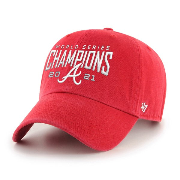 47 Brand Atlanta Braves World Series Champions Cap – The Red Zone