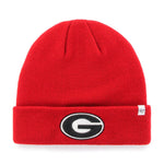 UGA 47 Brand Oval G Cuff Knit Beanie - Red