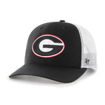 UGA Oval G Snapback Trucker Hat - Black