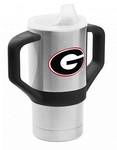 Oval G Stainless Steel 8oz Sippy Cup