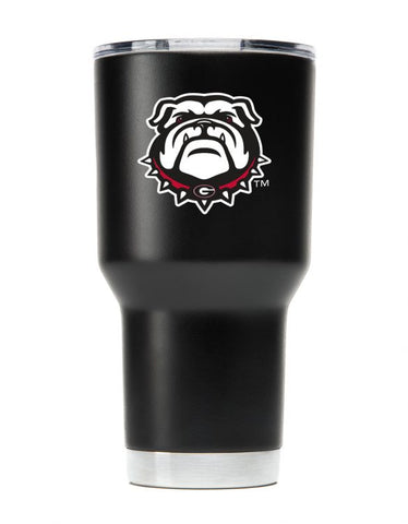 UGA New Bulldog Stainless Steel 30oz Tumbler - Black