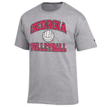 UGA Champion VOLLEYBALL T-Shirt - Gray