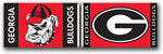 UGA Georgia Bulldogs Double-Sided 3x5 Flag