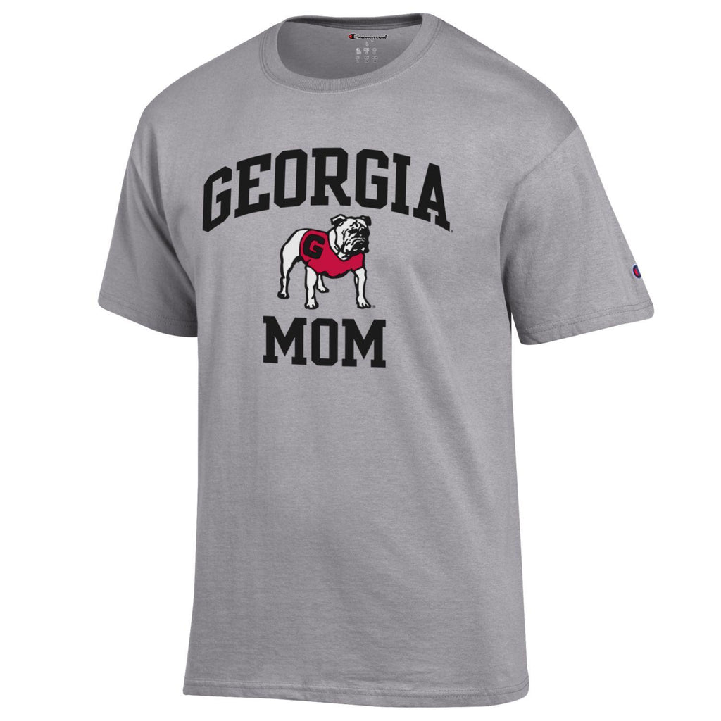 UGA Champion Georgia Mom T-Shirt - Gray M