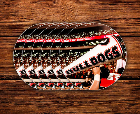 UGA Bulldogs Cheer Sticker