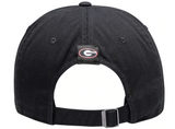 UGA Georgia Bulldogs Nike Cotton Arched Georgia Cap - Black