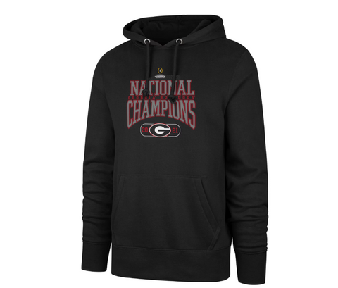 UGA 47 Brand National Champs Hoodie - Black (Only M)