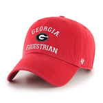 UGA GEORGIA EQUESTRIAN 47 CAP - RED