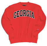 UGA Champion GEORGIA Reverse Weave Sweatshirt - RED