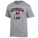CHAMPION UGA GEORGIA LAW  T-Shirt - Gray