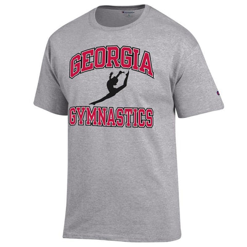 UGA Champion GYMNASTICS T-Shirt - Gray