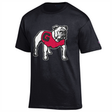 UGA Standing Bulldog Champion T-Shirt - Black