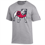 UGA Georgia Bulldogs Champion  T-Shirt - Gray