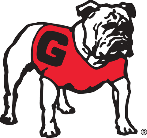 UGA Georgia Refrigerator Magnet - Standing Bulldog