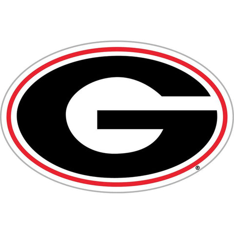 UGA Georgia Bulldogs Car Magnet - Oval G