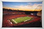 Georgia Bulldogs Sanford Stadium Red Out Tapestry