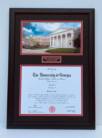 UGA Diploma Frame - Terry