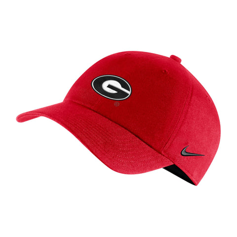 UGA Nike Heritage Oval G Cap - Red