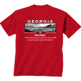 UGA Sanford Stadium Comfort Colors T-Shirt ~ RED