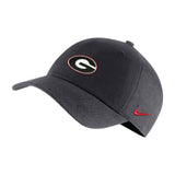 UGA Nike Heritage Oval G Cap - Dark Gray (Charcoal/Anthracite)