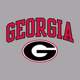 UGA GEORGIA Oval G Champion T-Shirt - Gray
