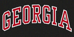 UGA Georgia Bulldogs Arched GEORGIA Decal Sticker