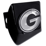 UGA Black Hitch Cover Oval G