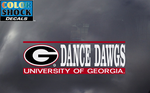 UGA Georgia Bulldogs Dance Dawgs Decal