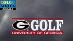 UGA Georgia Bulldogs Golf Decal