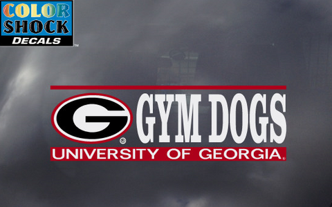 UGA Georgia Bulldogs Gymdogs Decal