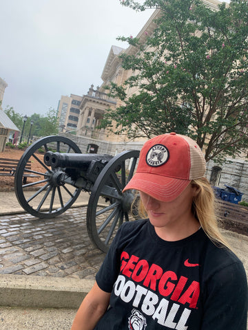 Athens, Georgia Double-Barreled Cannon Cap