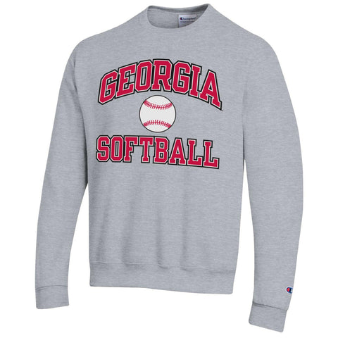 UGA Georgia Softball Crew Sweatshirt - FINAL SALE