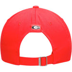 UGA Georgia Bulldogs Nike Cotton Arched Georgia Cap - Red