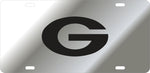 UGA Georgia Mirror Oval G Car Tag - Mirror