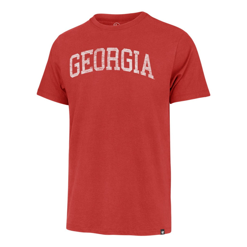 47 Brand Georgia T-shirt - RED – The Red Zone- Athens, GA