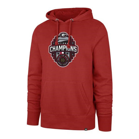 47 brand 2022 Official Natty Logo Hoodie - Red