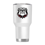 GEORGIA New Bulldog Stainless Steel 20oz Tumbler - WHITE