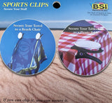 UGA Beach Towel Table Cloth Holder Sports Clips
