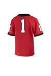 UGA Nike #1 YOUTH Football Jersey - Red