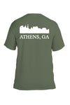 Athens, Ga Comfort Colors SKYLINE T-Shirt - SAGE