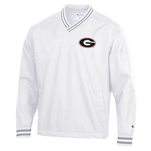 Champion UGA Oval G Pullover Jacket - White
