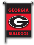 UGA Georgia Bulldogs Oval G Garden Flag