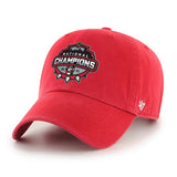 UGA 2021 National Champs Logo Cap - Red